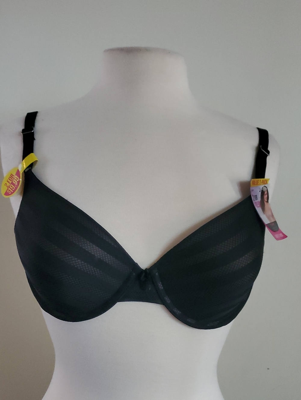 Maidenform Black Smooth T-Shirt Bra